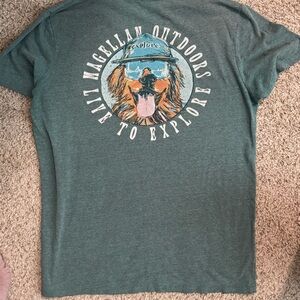 Magellan Outdoors Green Short Sleeve Tee
